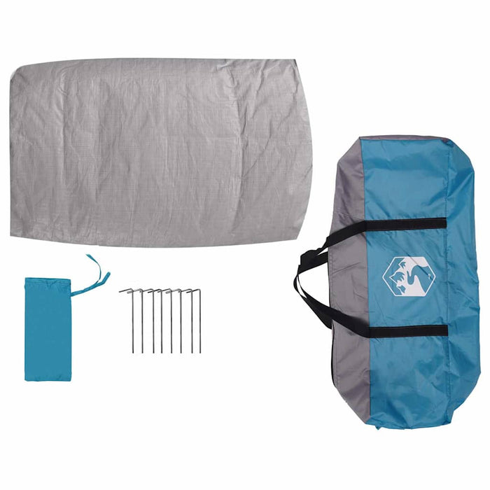 Tenda interna con tetto Blu e Grigio 300 x 300 x 250 cm 42004063