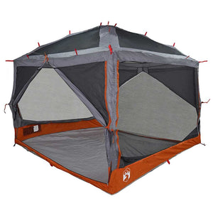 Tenda interna con tetto Grigio e arancione 300 x 300 x 250 cm 42004064