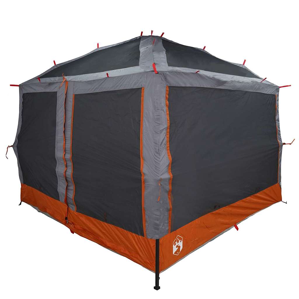 Tenda interna con tetto Grigio e arancione 300 x 300 x 250 cm 42004064