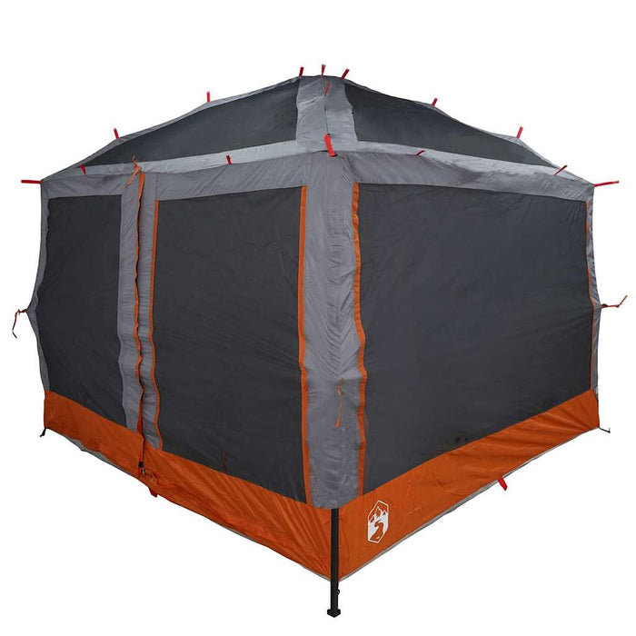 Tenda interna con tetto Grigio e arancione 300 x 300 x 250 cm 42004064