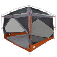 Tenda interna con tetto Grigio e arancione 300 x 300 x 250 cm 42004064