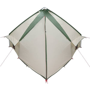 Tenda Teepee con tetto Verde e Bianco 490 x 410 x 210 cm 42004065