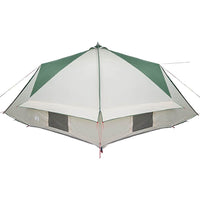 Tenda Teepee con tetto Verde e Bianco 490 x 410 x 210 cm 42004065