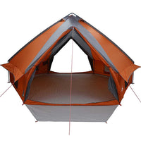 Tenda Teepee con tetto Grigio e arancione 490 x 410 x 210 cm 42004067