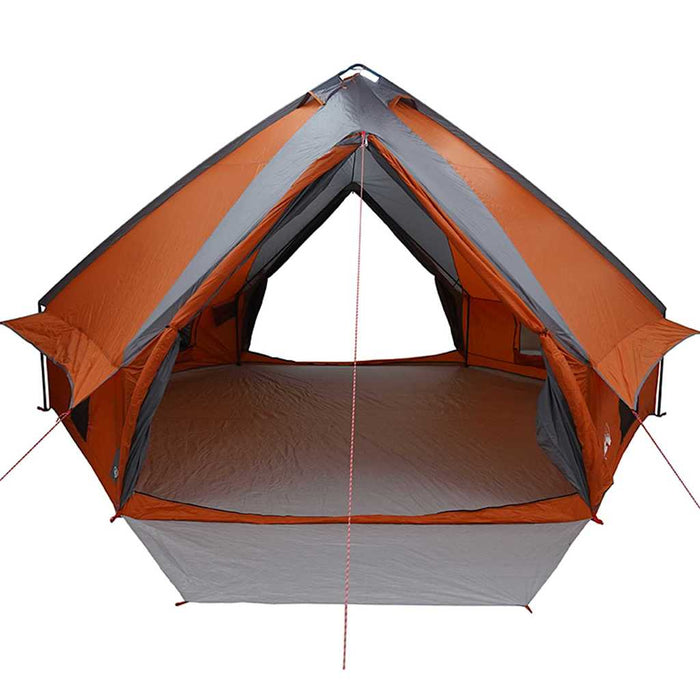Tenda Teepee con tetto Grigio e arancione 490 x 410 x 210 cm 42004067