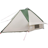 Tenda Teepee con tetto Verde e Bianco 490 x 410 x 210 cm 42004068