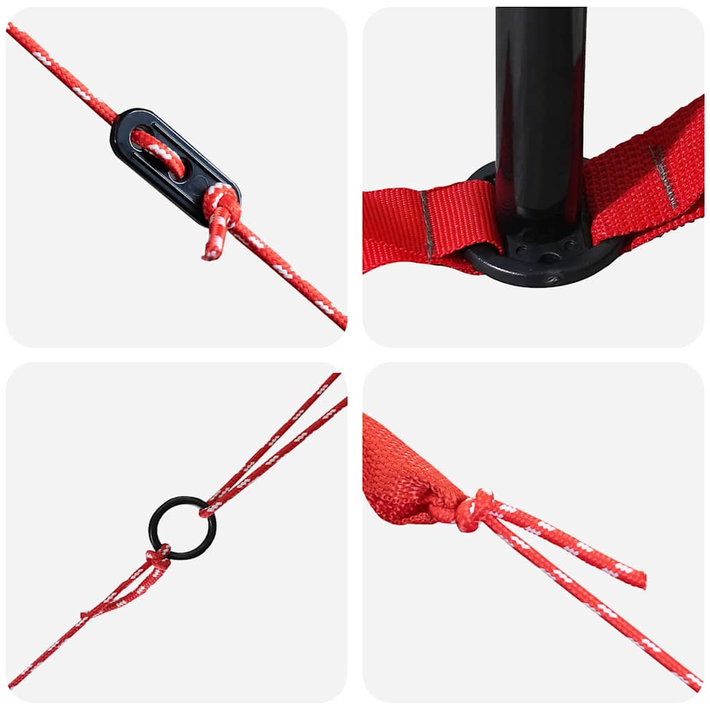 Tenda Teepee con tetto Blu e Grigio 490 x 410 x 210 cm 42004069