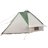 Tenda Teepee con tetto Verde e Bianco 490 x 410 x 210 cm 42004071