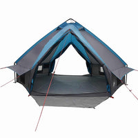 Tenda Teepee con tetto Blu e Grigio 490 x 410 x 210 cm 42004072