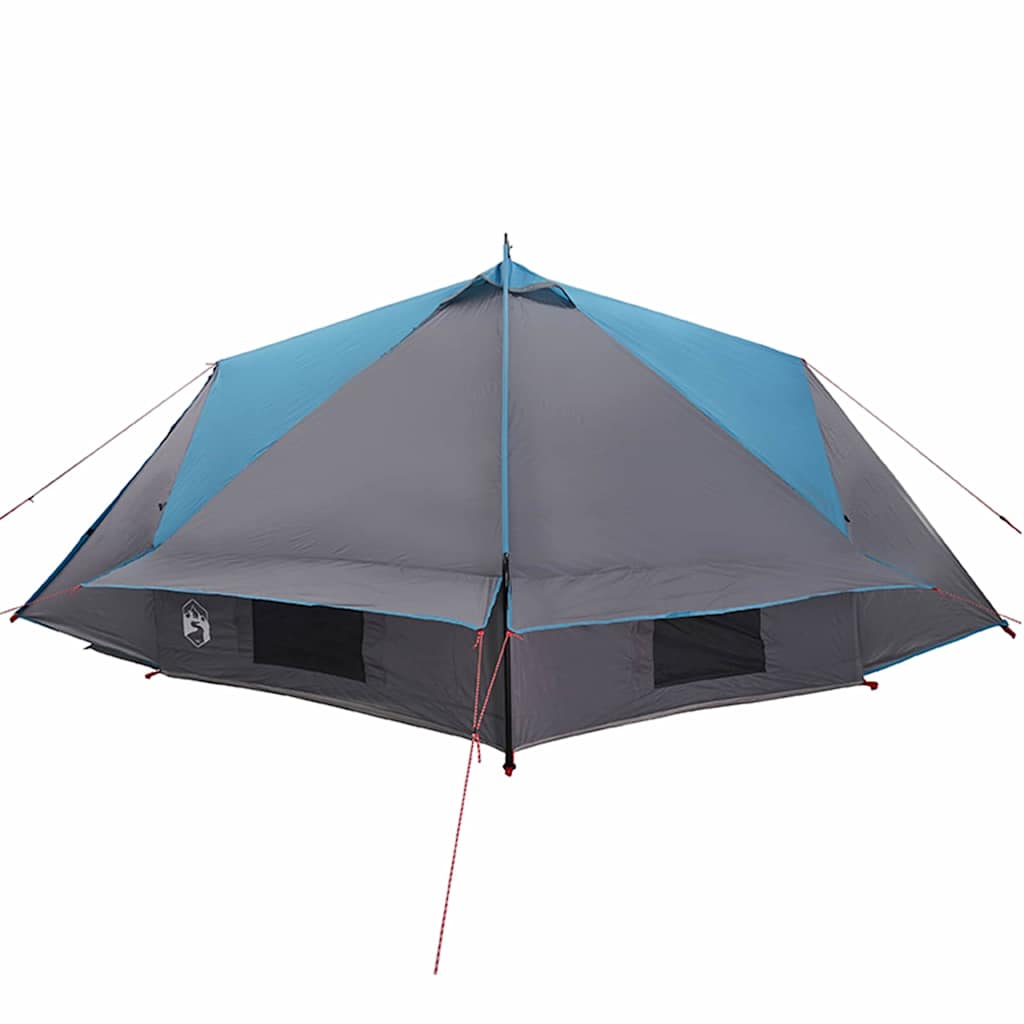 Tenda Teepee con tetto Blu e Grigio 490 x 410 x 210 cm 42004072
