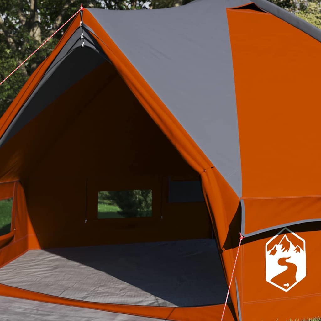 Tenda Teepee con tetto Grigio e arancione 490 x 410 x 210 cm 42004073