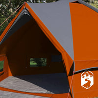 Tenda Teepee con tetto Grigio e arancione 490 x 410 x 210 cm 42004073