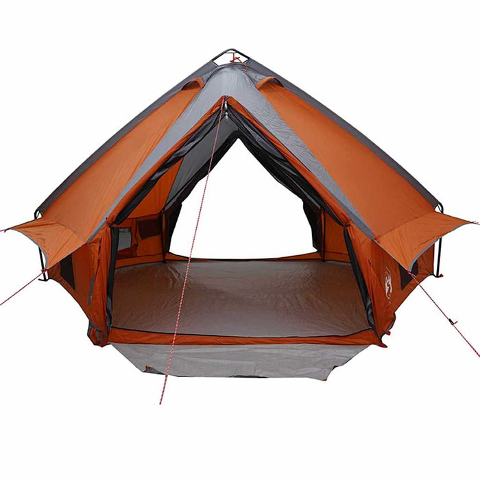 Tenda Teepee con tetto Grigio e arancione 490 x 410 x 210 cm 42004073