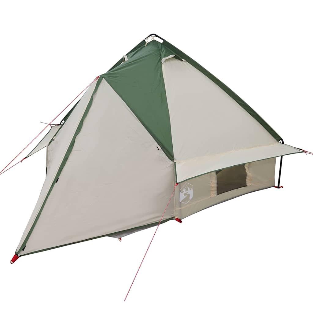 Tenda Teepee con tetto Verde e Grigio 490 x 410 x 210 cm 42004074