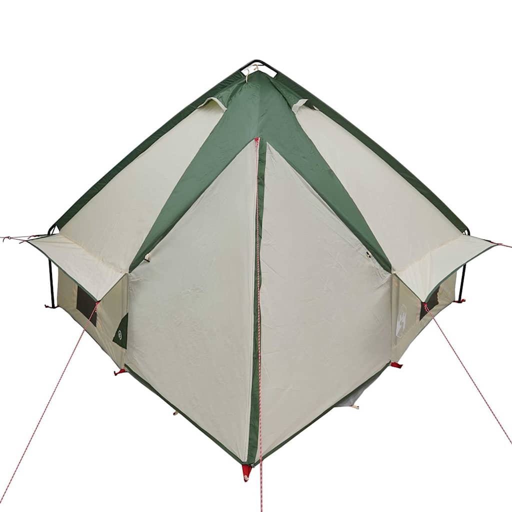 Tenda Teepee con tetto Verde e Grigio 490 x 410 x 210 cm 42004074