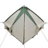 Tenda Teepee con tetto Verde e Grigio 490 x 410 x 210 cm 42004074