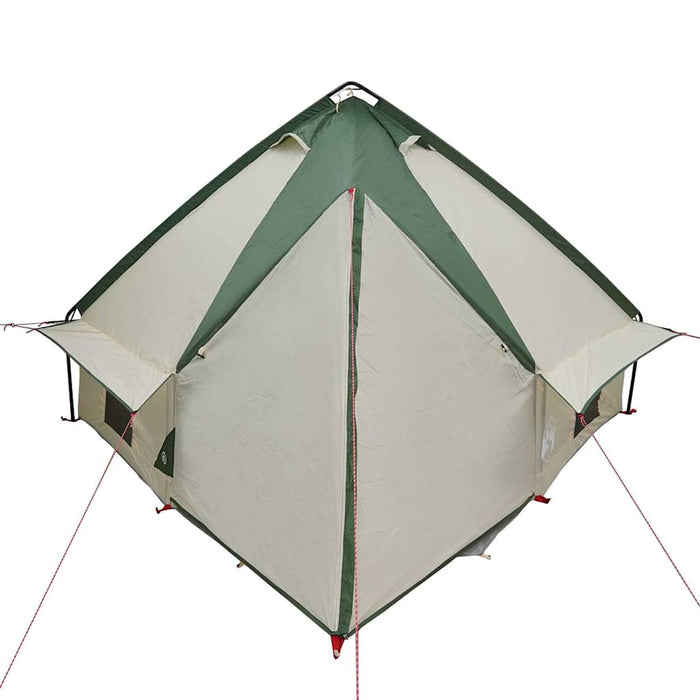 Tenda Teepee con tetto Verde e Grigio 490 x 410 x 210 cm 42004074