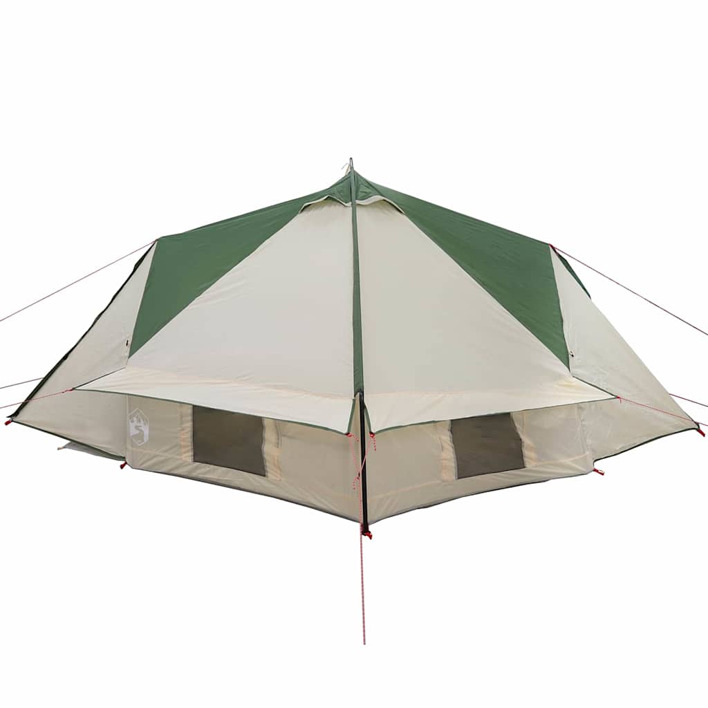 Tenda Teepee con tetto Verde e Grigio 490 x 410 x 210 cm 42004074