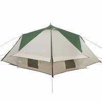 Tenda Teepee con tetto Verde e Grigio 490 x 410 x 210 cm 42004074