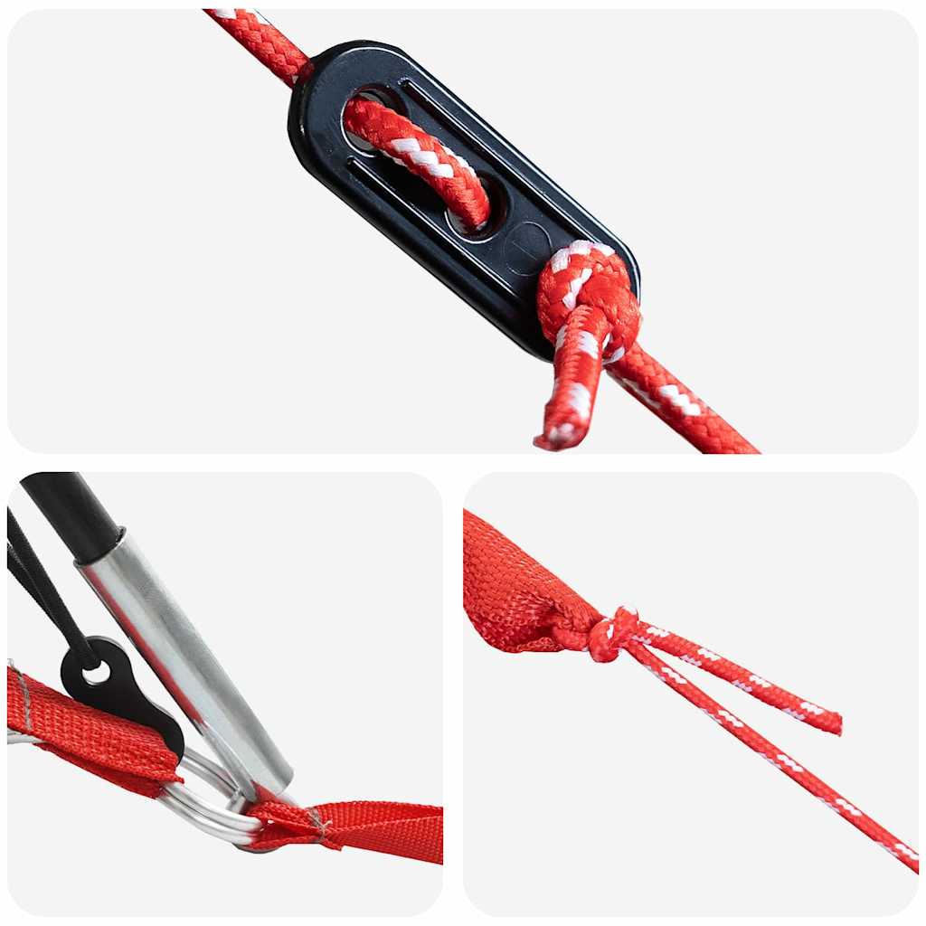 Tenda Familiare con tetto Verde e Bianco 745 x 700 x 217 cm 42004077