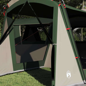 Tenda Familiare con tetto Verde e Bianco 745 x 700 x 217 cm 42004077