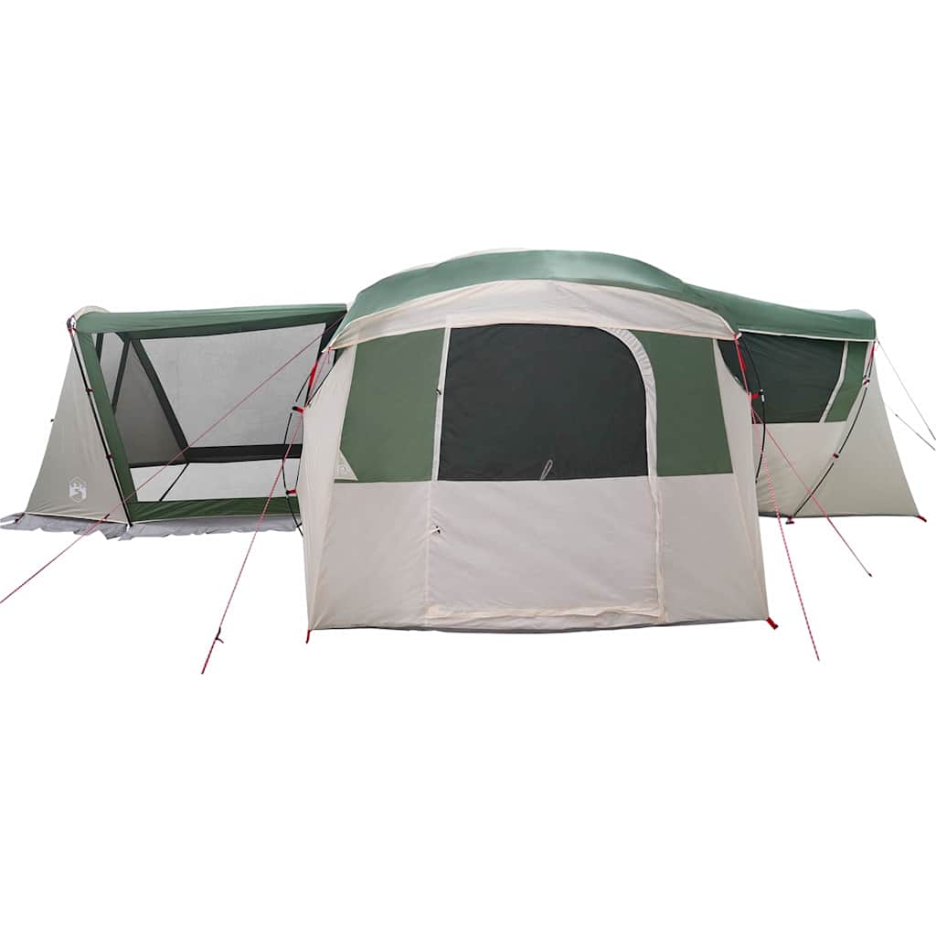 Tenda Familiare con tetto Verde e Bianco 745 x 700 x 217 cm 42004077