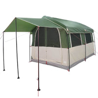 Tenda Familiare con tetto Verde e Bianco 324 x 255 x 230 cm 42004083
