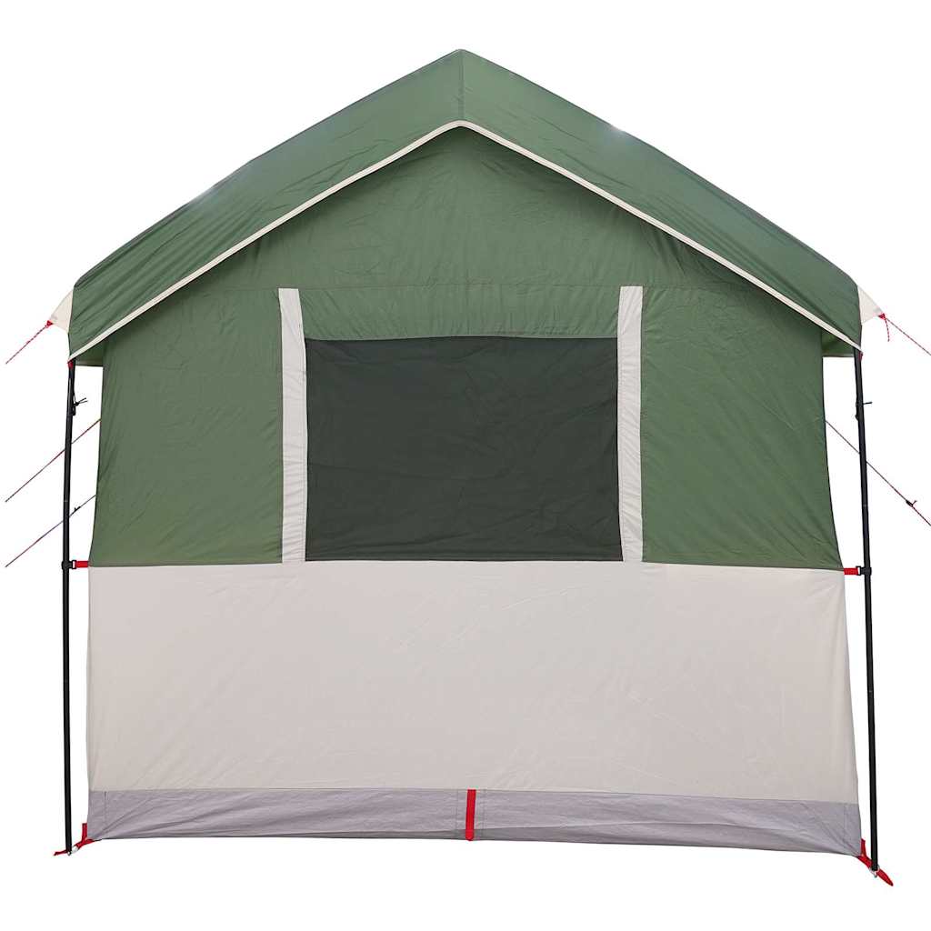 Tenda Familiare con tetto Verde e Bianco 324 x 255 x 230 cm 42004083
