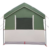 Tenda Familiare con tetto Verde e Bianco 324 x 255 x 230 cm 42004083