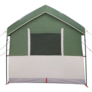 Tenda Familiare con tetto Verde e Bianco 324 x 255 x 230 cm 42004083