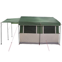 Tenda Familiare con tetto Verde e Bianco 324 x 255 x 230 cm 42004083