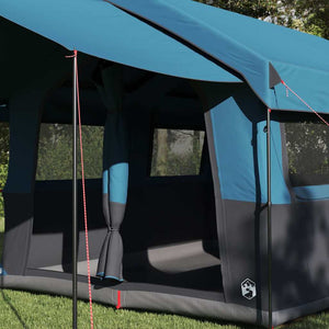 Tenda Familiare con tetto Blu e Grigio 324 x 255 x 230 cm 42004084