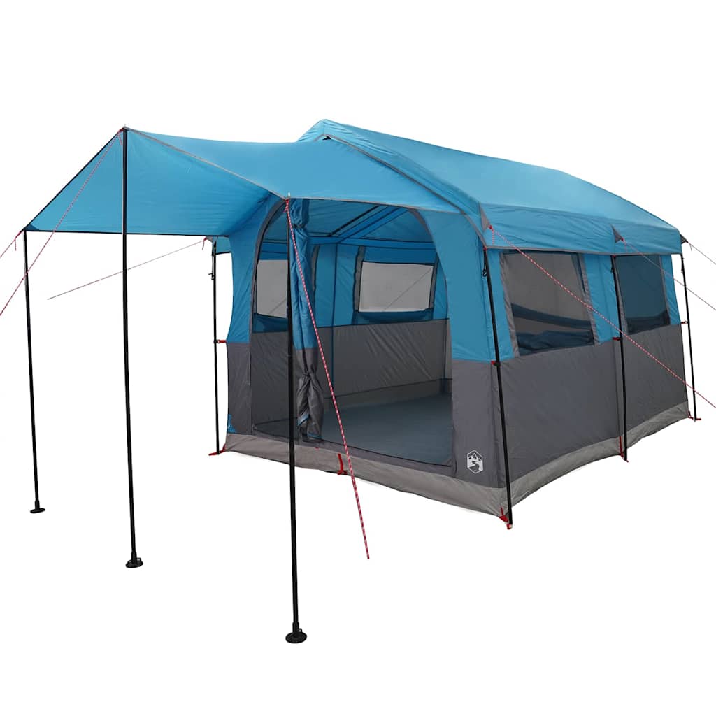 Tenda Familiare con tetto Blu e Grigio 324 x 255 x 230 cm 42004084