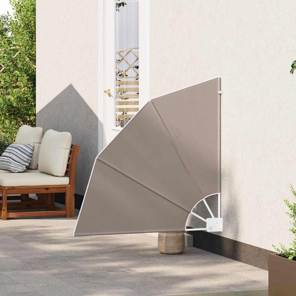 vidaXL Schermo di Privacy per Balcone Talpa 115 x 115 cm Tessuto