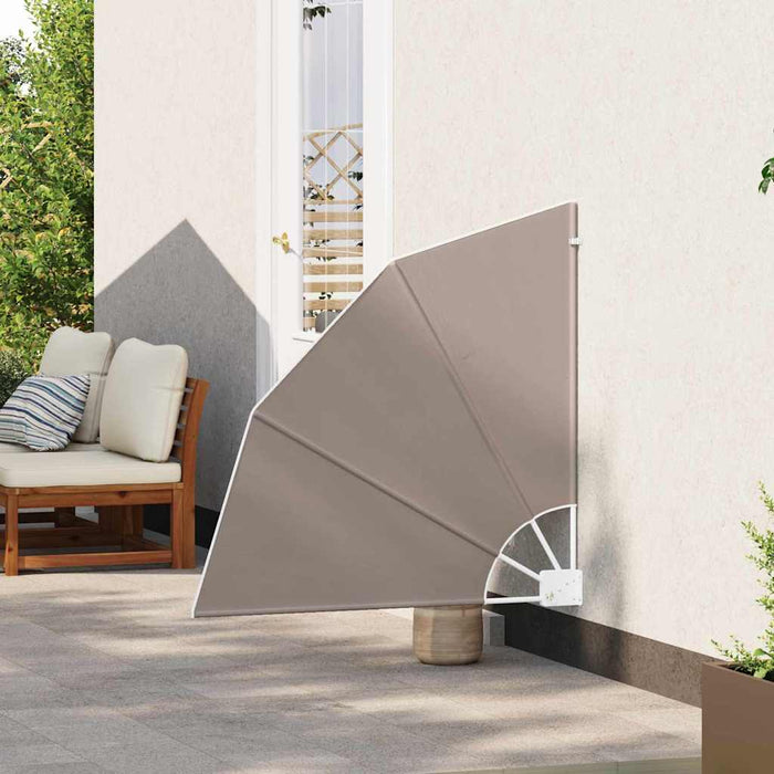 vidaXL Schermo di Privacy per Balcone Talpa 115 x 115 cm Tessuto