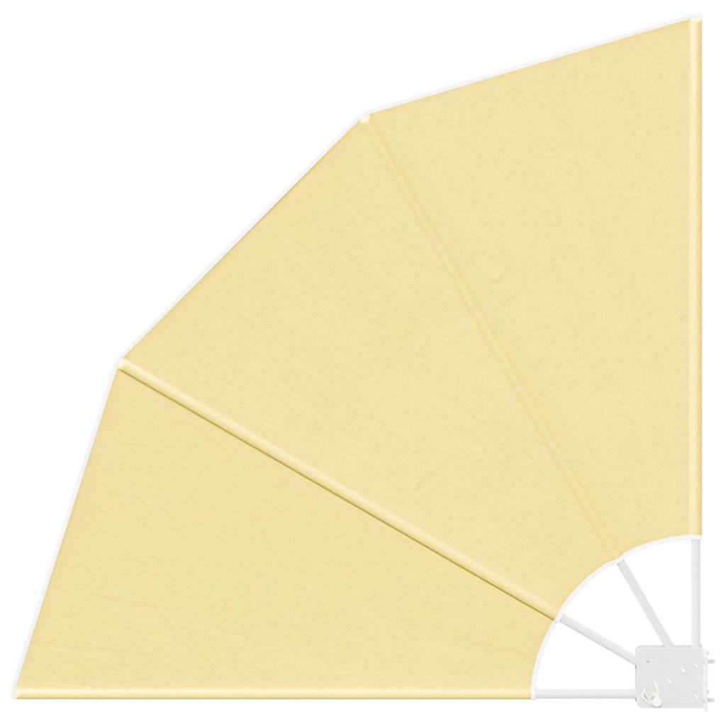 Schermo di Privacy per Balcone Sabbia 115 x 115 cm Tessuto 42000911