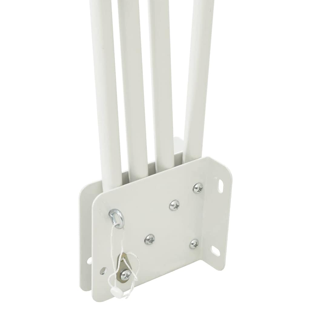 vidaXL Schermo di Privacy per Balcone Antracite e bianco 115 x 115 cm