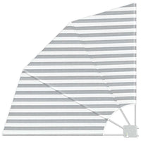 Schermo di Privacy per Balcone Antracite e bianco 115 x 115 cm 42000913