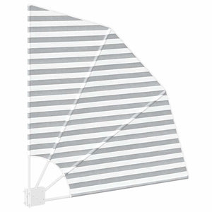 Schermo di Privacy per Balcone Antracite e bianco 115 x 115 cm 42000913