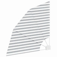 Schermo di Privacy per Balcone Antracite e bianco 115 x 115 cm 42000913