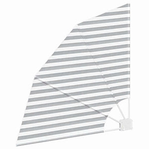 Schermo di Privacy per Balcone Antracite e bianco 115 x 115 cm 42000913