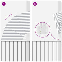 vidaXL Schermo di Privacy per Balcone Antracite e bianco 115 x 115 cm