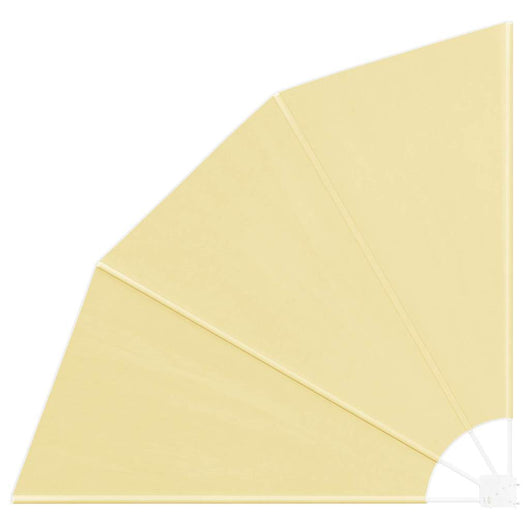 vidaXL Schermo di Privacy per Balcone Sabbia 160 x 160 cm Tessuto