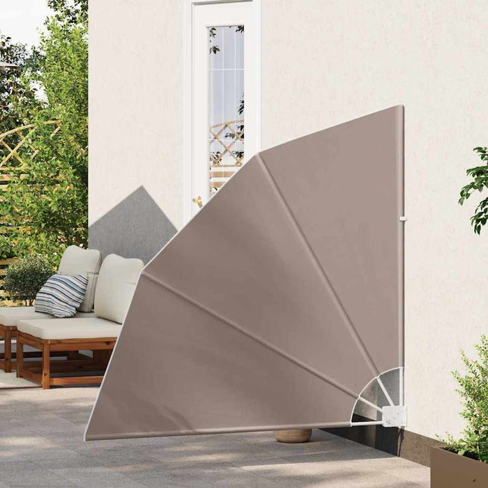 vidaXL Schermo di Privacy per Balcone Talpa 140 x 140 cm Tessuto