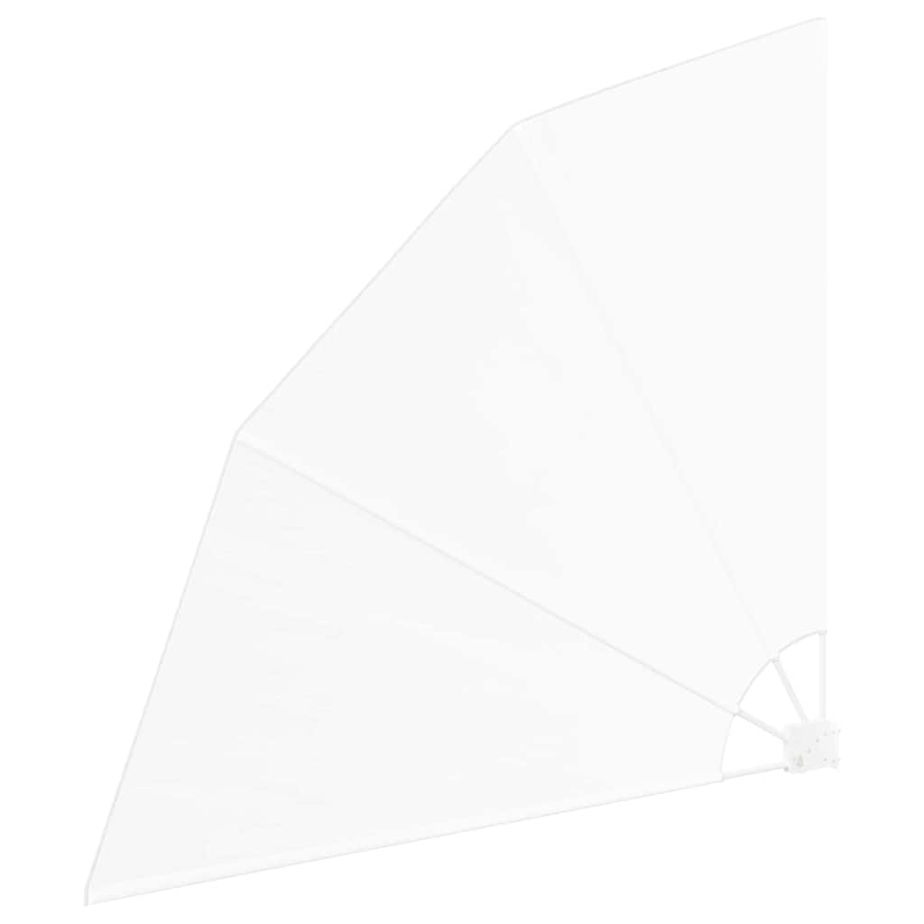 Schermo di Privacy per Balcone Bianco 140 x 140 cm Tessuto 42000930