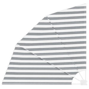 Schermo di Privacy per Balcone Antracite e bianco 140 x 140 cm 42000931