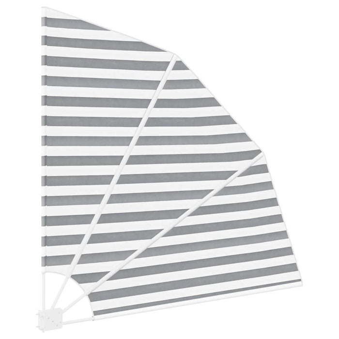 vidaXL Schermo di Privacy per Balcone Antracite e bianco 140 x 140 cm