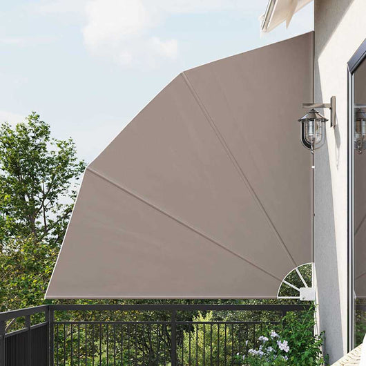 vidaXL Schermo di Privacy per Balcone Talpa 210 x 210 cm Tessuto