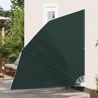 Schermo di Privacy per Balcone Verde scuro 210 x 210 cm Tessuto 42000937