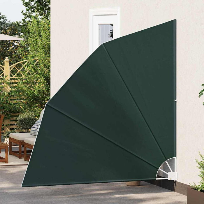 Schermo di Privacy per Balcone Verde scuro 210 x 210 cm Tessuto 42000937